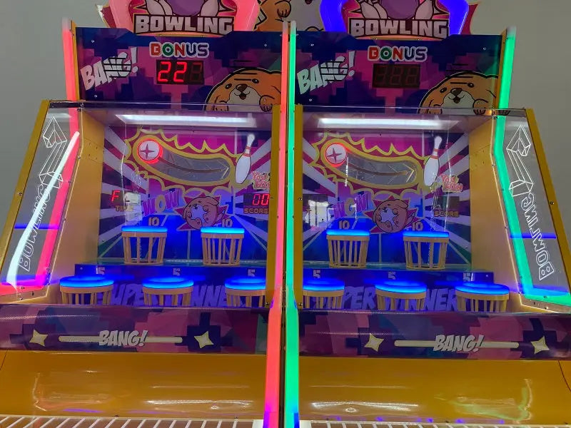 Bowling-Big-Dunk-twims-game-machine-China-Direct-Lottery-Redemption-FEC-games-Tomy-Arcade