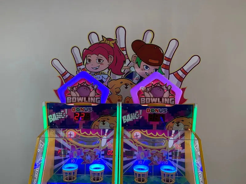 Bowling-Big-Dunk-twims-game-machine-China-Direct-Lottery-Redemption-FEC-games-Tomy-Arcade
