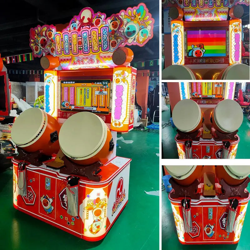 TAIKO-NO-TATSUJIN-14-太鼓達人-14-Taiko-Master-China-Direct-Musical-Arcade-for-Sale