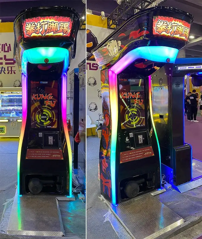 Kung-Fu-2-IN-1-Kickboxer-Amusement-Sports-Arcade-Game-Machine-Coin-Operated-Ticket-redemption-games-Tomy-Arcade
