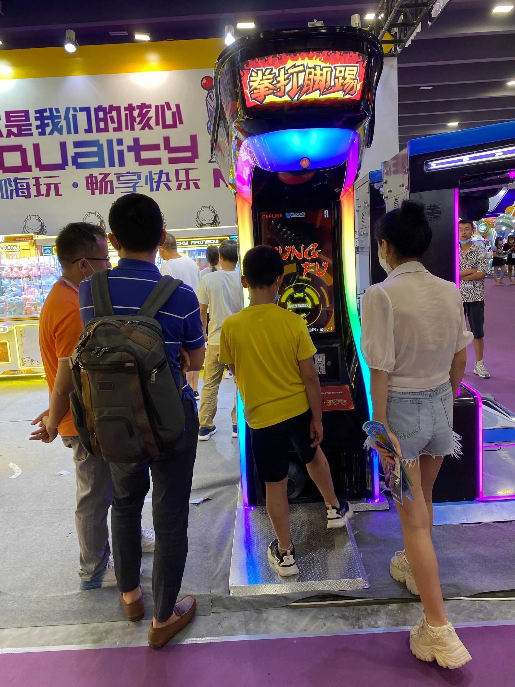 Kung-Fu-2-IN-1-Kickboxer-Amusement-Sports-Arcade-Game-Machine-Coin-Operated-Ticket-redemption-games-Tomy-Arcade