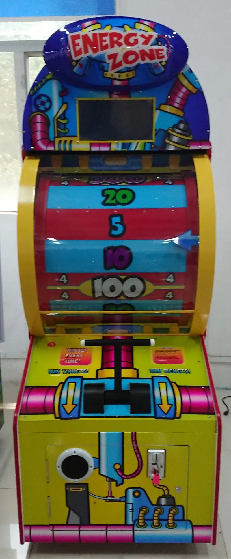 Energy-Zome-Wheel-game-machine-Classic-Amusement-Coin-Operated-ticket-lottery-redemption-games-tomy-arcade