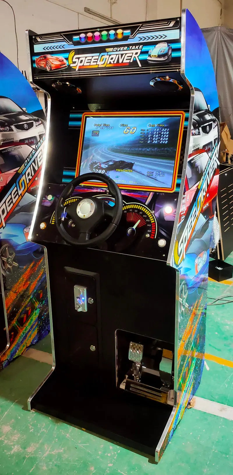 Upright-Outrun-Car-Race-Cabinet-Classic-Connection-Simulator-Spee-River-Classic-Arcade-Game-Machine-Tomy Arcade
