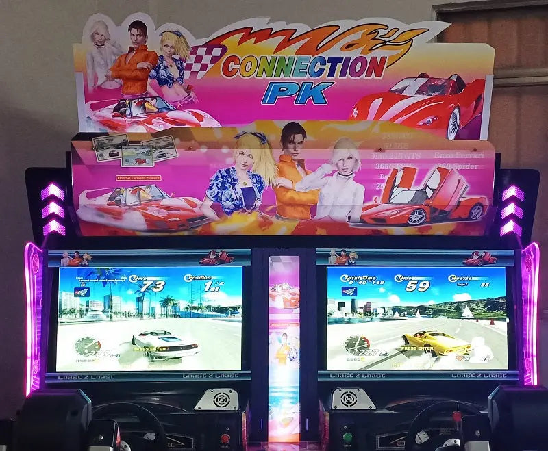 Classic-Connection-Outrun-car-race-games-simulator-double-players-arcade-Coin-Operated-game-machine-Tomy-Arcade