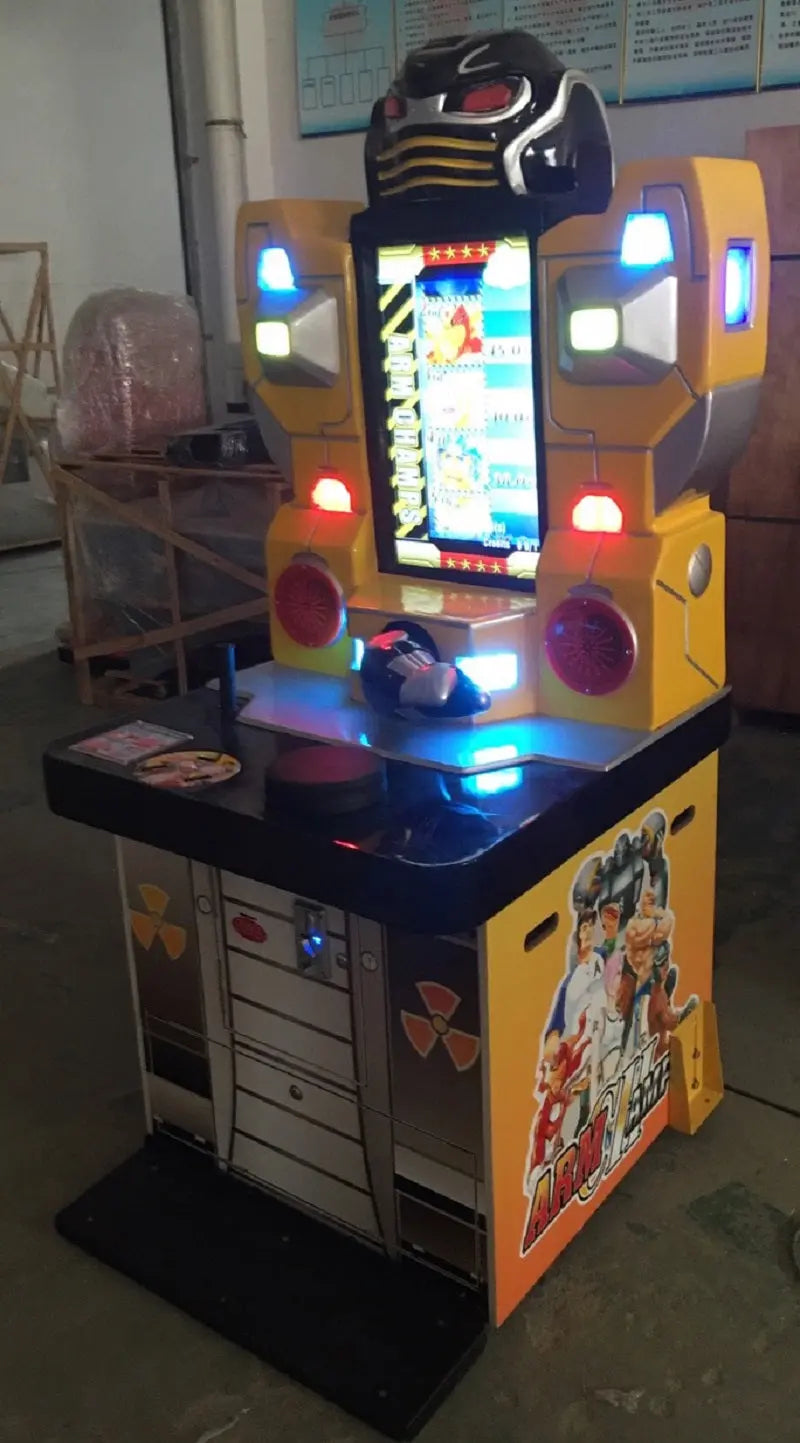 Arm-Champs-wrist-wrestling-Coin-Operated-sport-game-machine-Tomy-Arcade