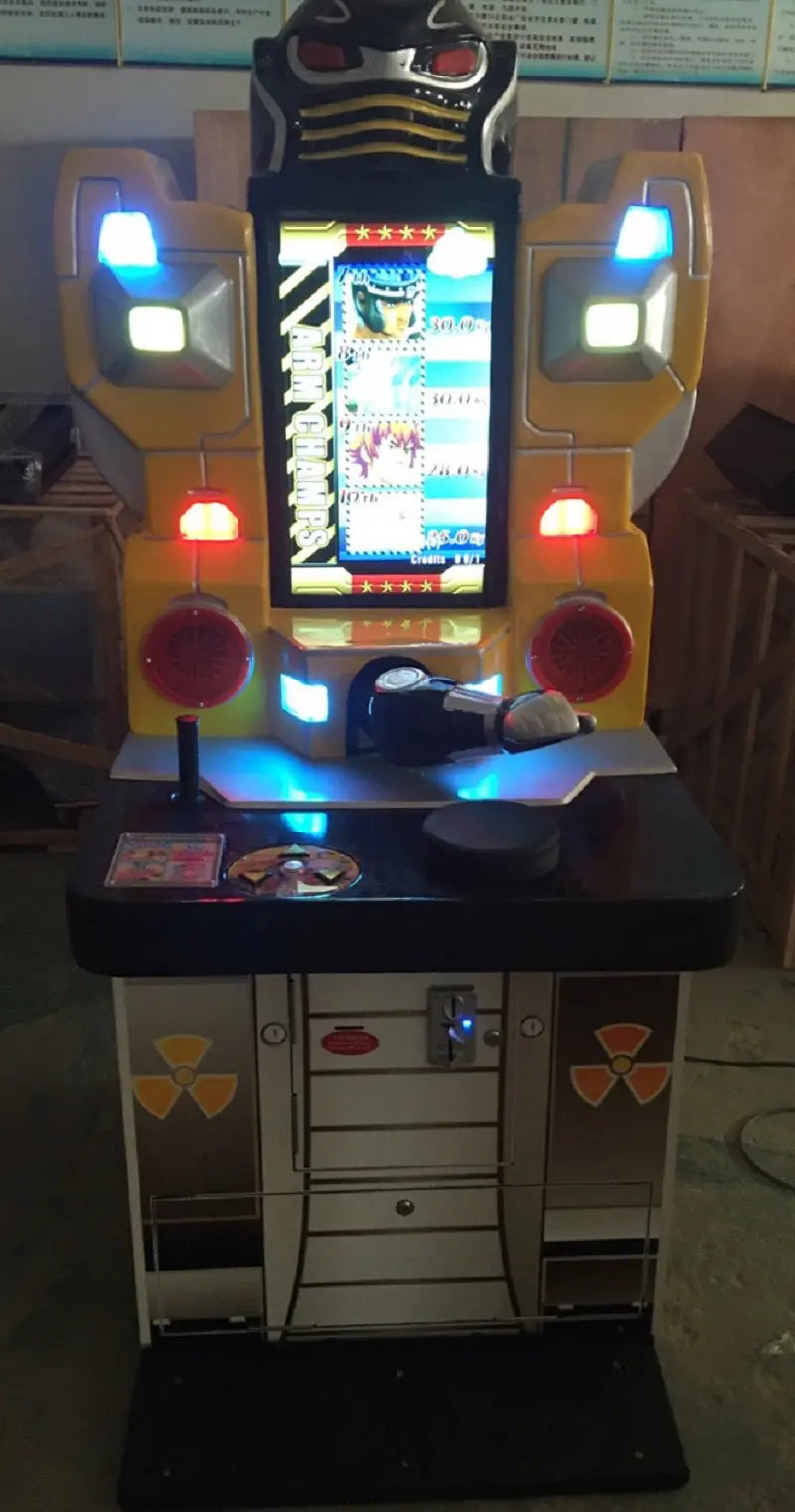 Arm-Champs-wrist-wrestling-Coin-Operated-sport-game-machine-Tomy-Arcade