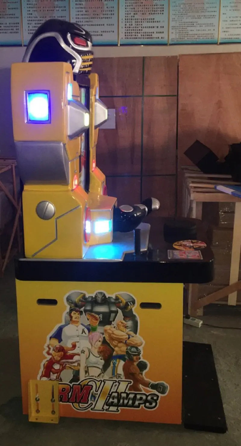 Arm-Champs-wrist-wrestling-Coin-Operated-sport-game-machine-Tomy-Arcade