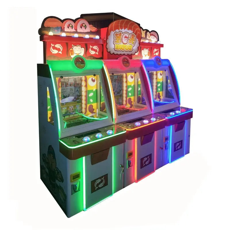 Sushi-park-Video-mechanical-Coin-Pusher-Amusement-Coin-Operated-Indoor-Lottery-Redemption-game-machine-tomy-arcade