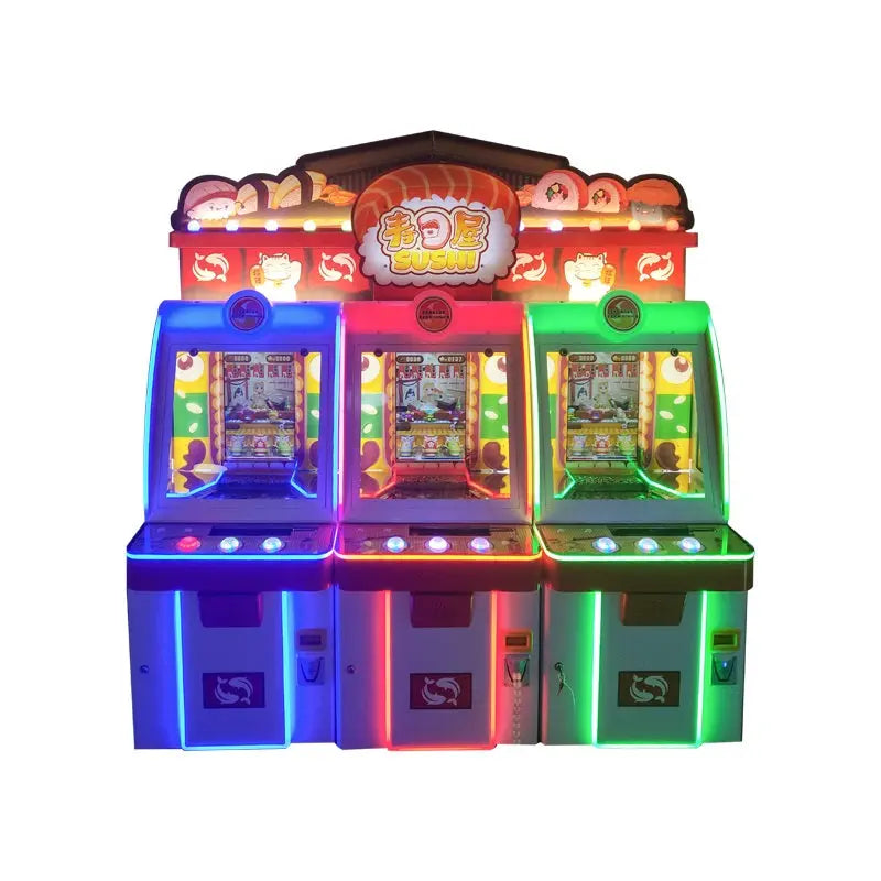 Sushi-park-Video-mechanical-Coin-Pusher-Amusement-Coin-Operated-Indoor-Lottery-Redemption-game-machine-tomy-arcade
