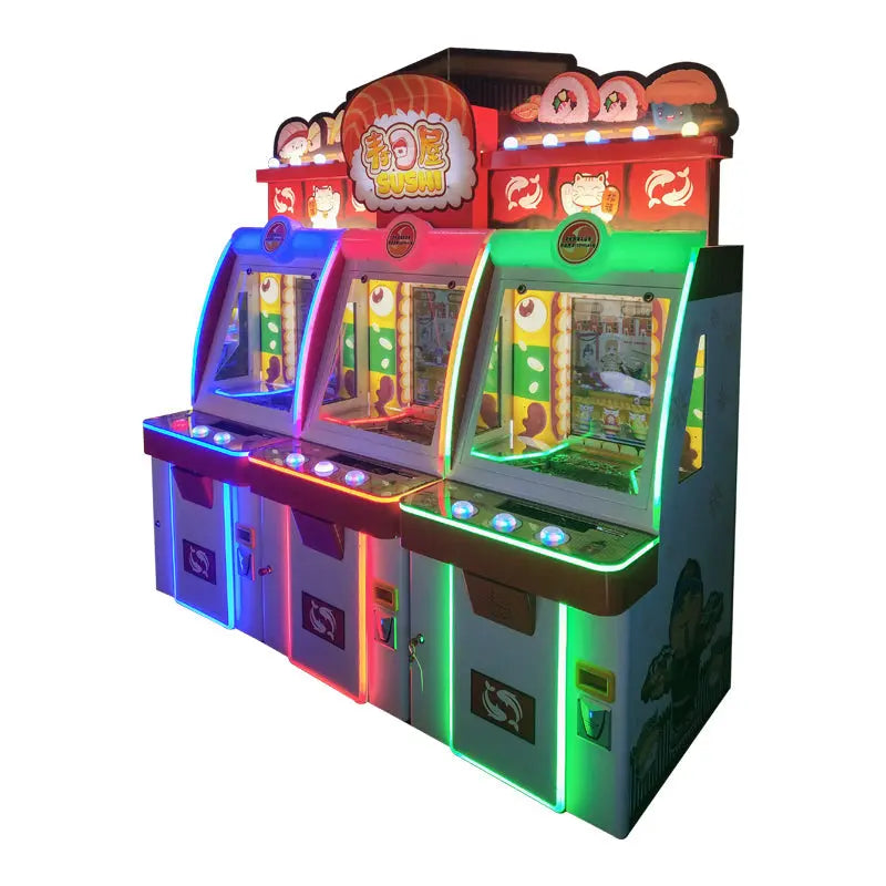 Sushi-park-Video-mechanical-Coin-Pusher-Amusement-Coin-Operated-Indoor-Lottery-Redemption-game-machine-tomy-arcade