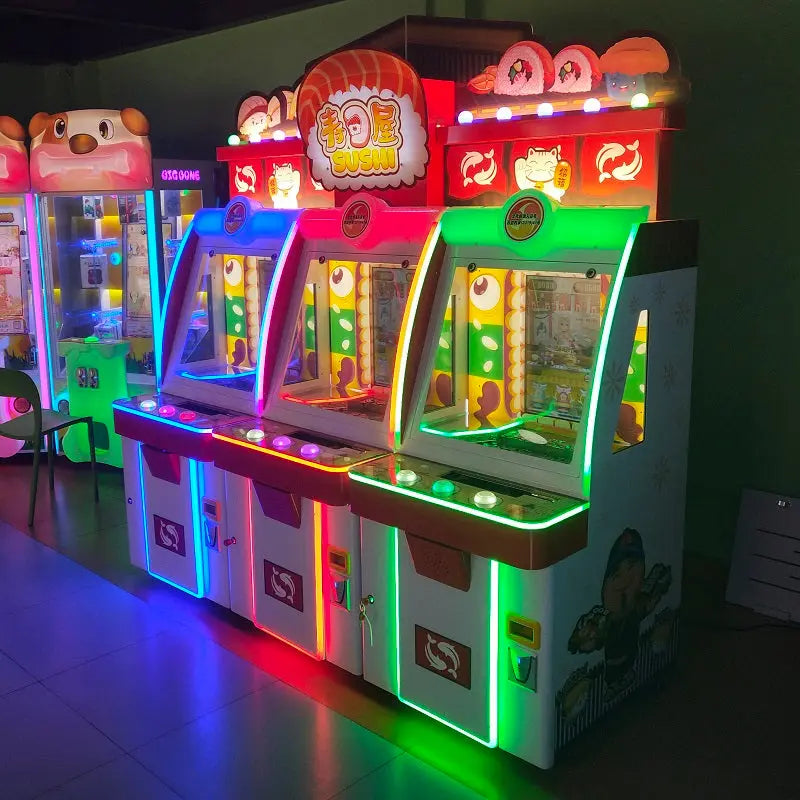 Sushi-park-Video-mechanical-Coin-Pusher-Amusement-Coin-Operated-Indoor-Lottery-Redemption-game-machine-tomy-arcade
