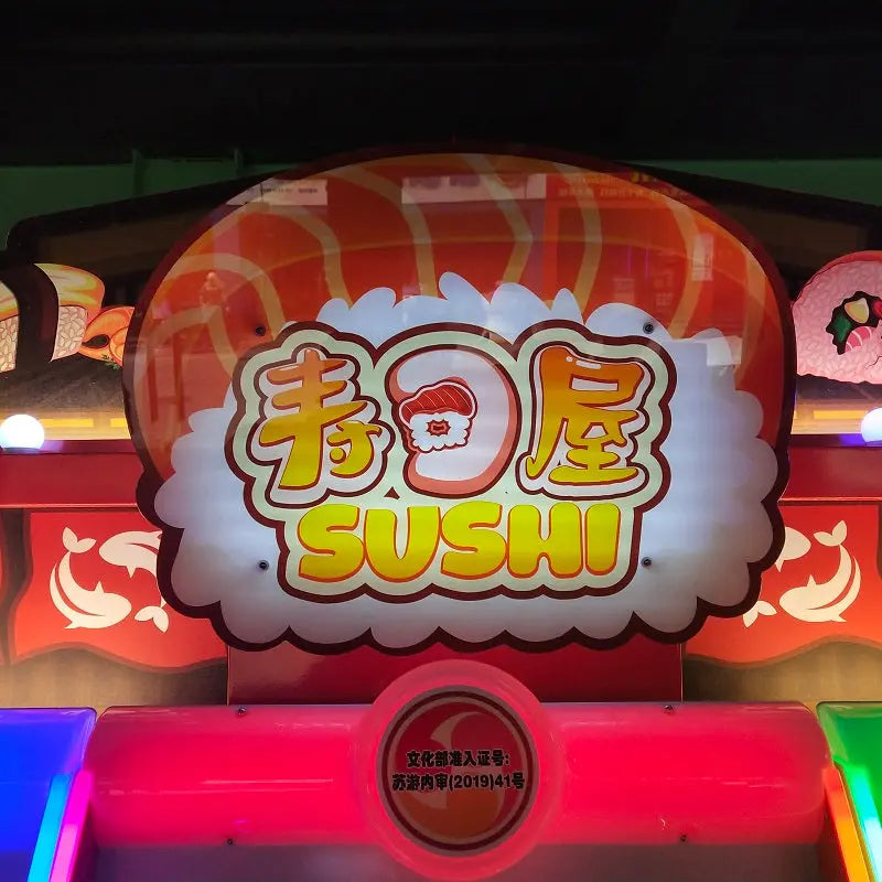 Sushi-park-Video-mechanical-Coin-Pusher-Amusement-Coin-Operated-Indoor-Lottery-Redemption-game-machine-tomy-arcade