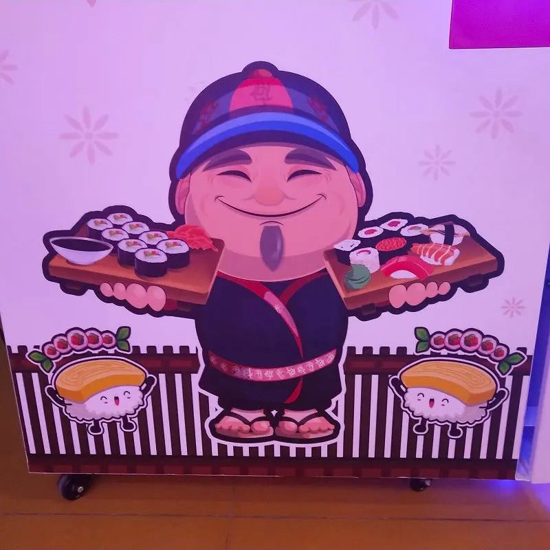 Sushi-park-Video-mechanical-Coin-Pusher-Amusement-Coin-Operated-Indoor-Lottery-Redemption-game-machine-tomy-arcade
