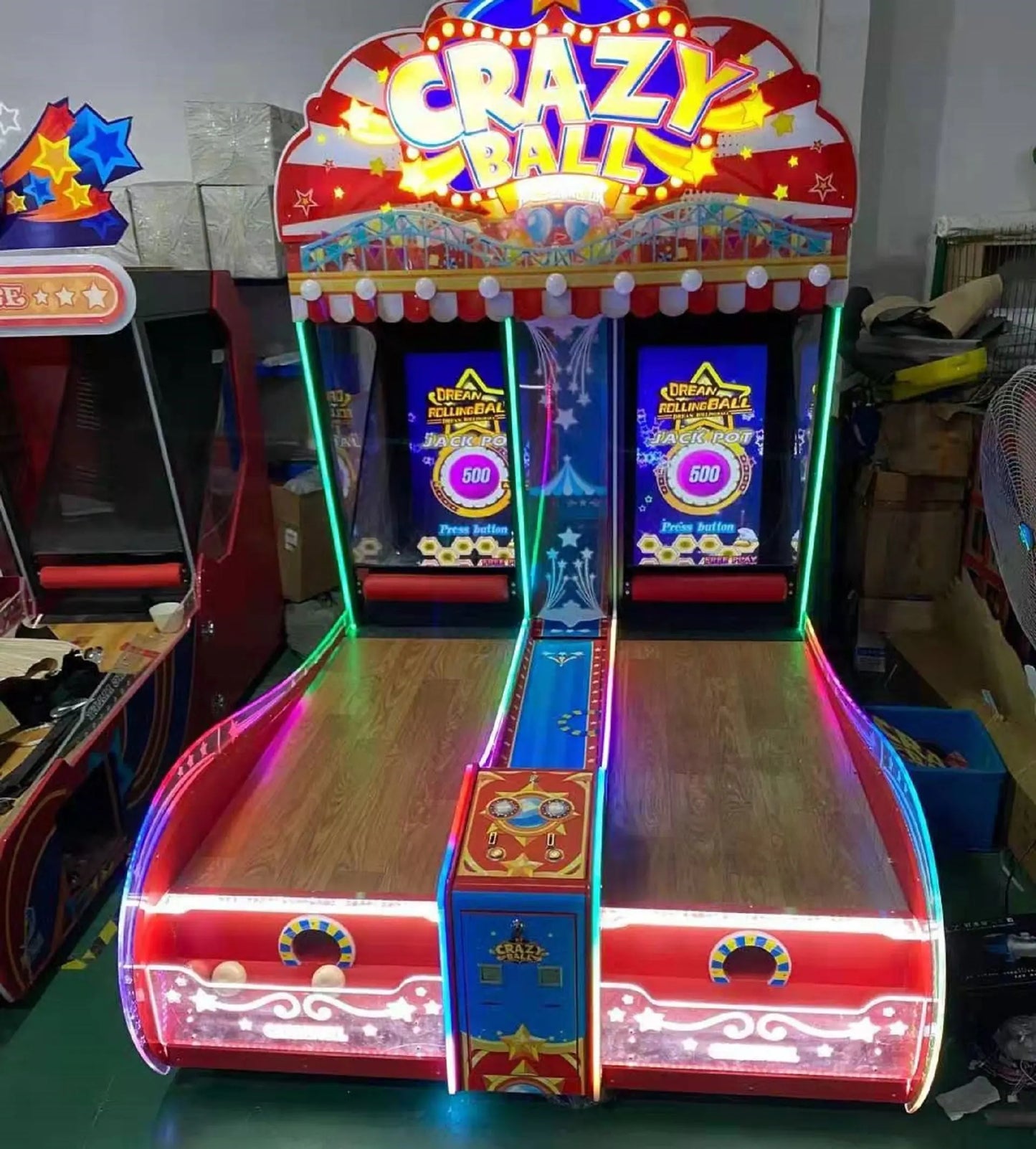 Crazy-rolling-ball-Ticket-Redemption-games-Coin-Operated-Lottery-Arcade-Machines-Throwing-video-Skee-ball-Game-Machine-bowling-Tomy-Arcade