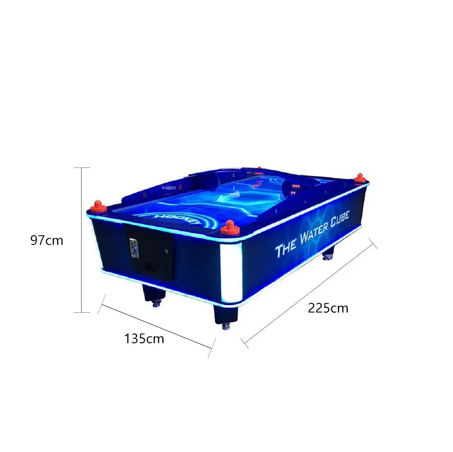 Water-Cube-Air-Hockey-Coin-Operated-Spots-Necessary-Directed-from-China-Tomy-Arcade