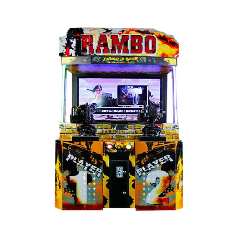 Rambo-Shooting-Aracde-game-machine-2-Amusement-Coin-Operated-Video-Games-Tomy-Arcade