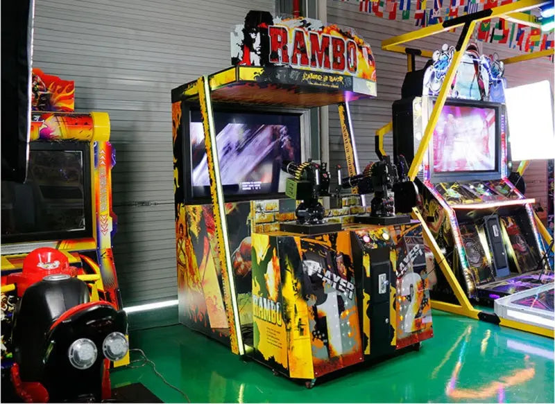 Rambo-Shooting-Aracde-game-machine-2-Amusement-Coin-Operated-Video-Games-Tomy-Arcade