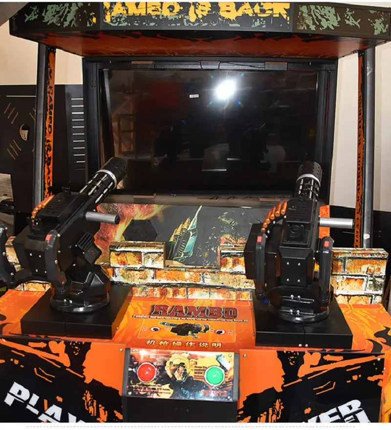 Rambo-Shooting-Aracde-game-machine-2-Amusement-Coin-Operated-Video-Games-Tomy-Arcade