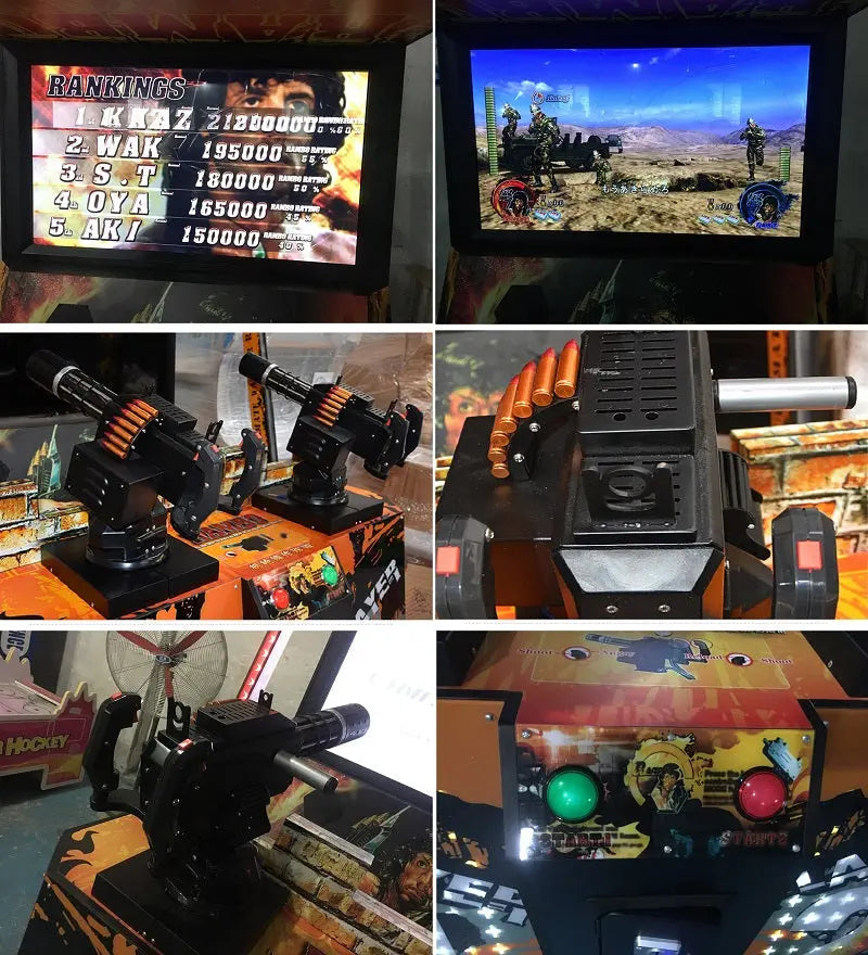 Rambo-Shooting-Aracde-game-machine-2-Amusement-Coin-Operated-Video-Games-Tomy-Arcade