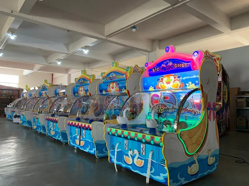 Big-White-Coose-Water-shooting-games-Coin-operated-ticket-Lottery-Redemption-Aracde-machine-for-children-Tomy-Arcade