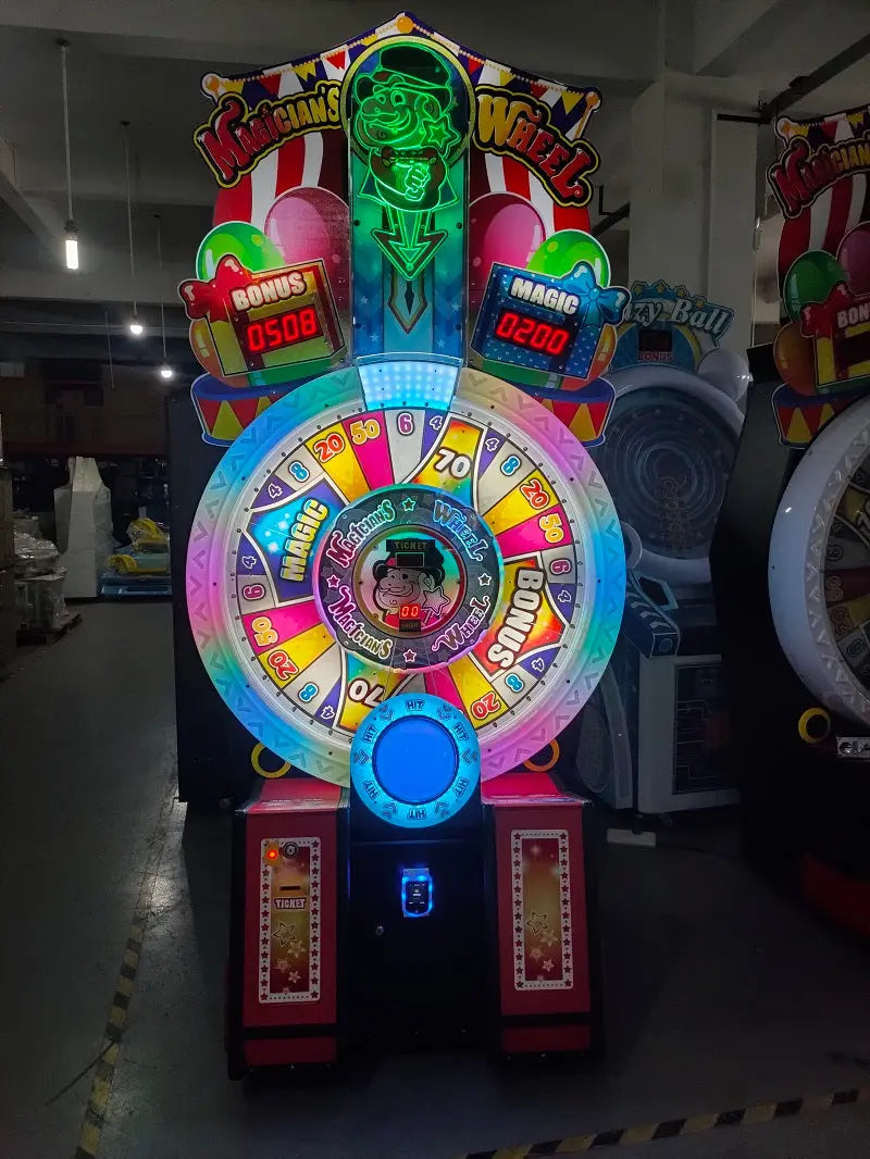 Magicians-Wheel-Lottery-Redemption-game-machine-Coin-operated-Ticket-Redemption-Electronic-Games-tomy-arcade