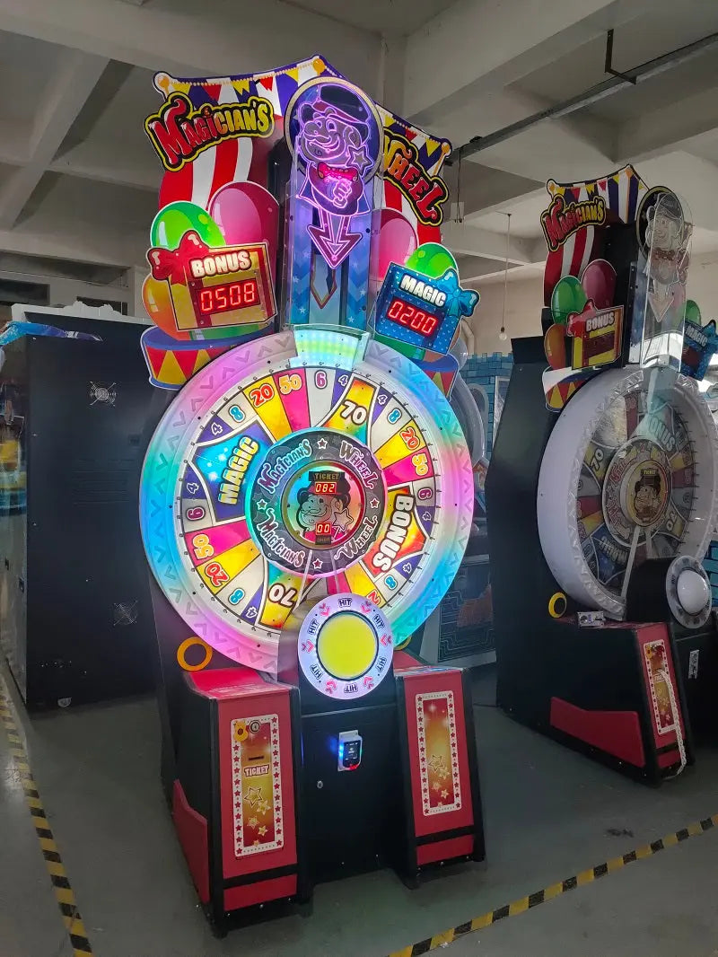 Magicians-Wheel-Lottery-Redemption-game-machine-Coin-operated-Ticket-Redemption-Electronic-Games-tomy-arcade