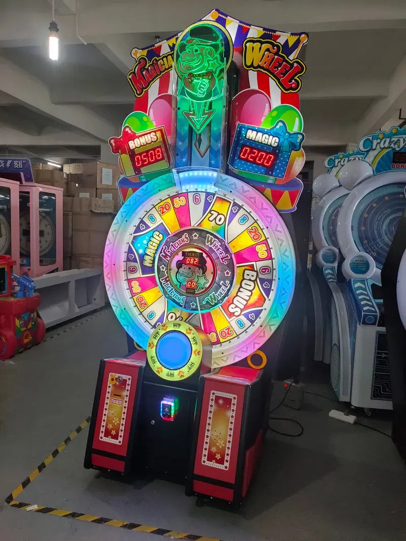 Magicians-Wheel-Lottery-Redemption-game-machine-Coin-operated-Ticket-Redemption-Electronic-Games-tomy-arcade
