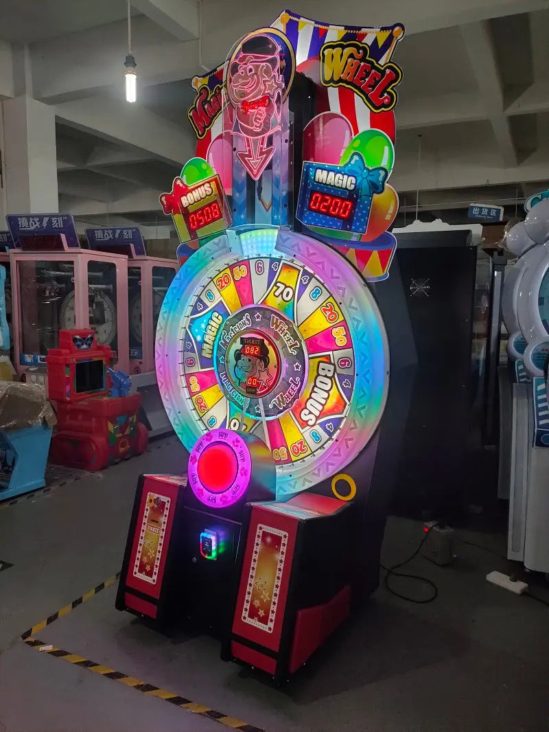 Magicians-Wheel-Lottery-Redemption-game-machine-Coin-operated-Ticket-Redemption-Electronic-Games-tomy-arcade