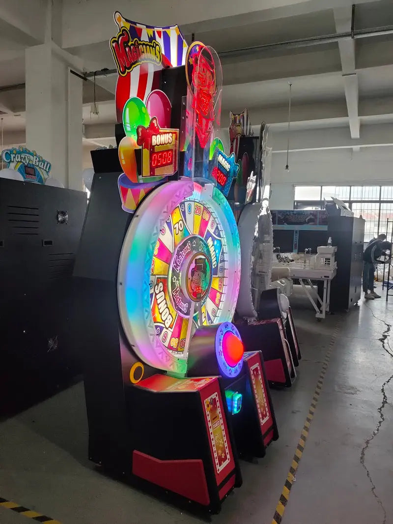 Magicians-Wheel-Lottery-Redemption-game-machine-Coin-operated-Ticket-Redemption-Electronic-Games-tomy-arcade