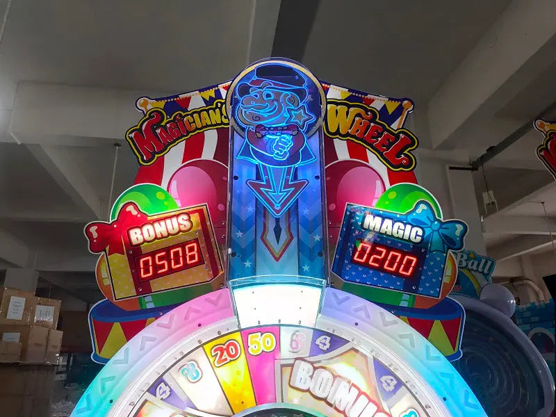 Magicians-Wheel-Lottery-Redemption-game-machine-Coin-operated-Ticket-Redemption-Electronic-Games-tomy-arcade