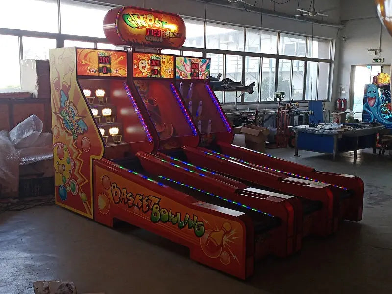 Skee-Ball-Game-Arcade-Carnival-Ghost-Bowling-sport-Redemption-game-machine-Tomy-Arcade