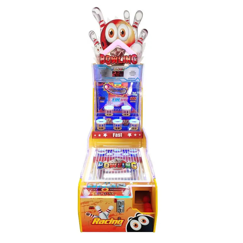 New-Bowling-Big-Dunk-single-FEC-Coin-operated-Lottery-Carnival-game-machine-Tomy-Arcade