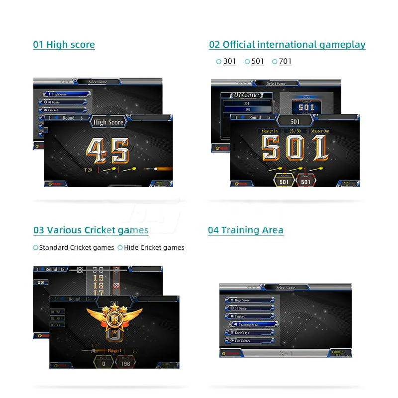 Electronic-Connection-Dart-Game-machine-FEC-FFC-Amusement-Coin-Operated-Indoor-club-Tomy-Arcade