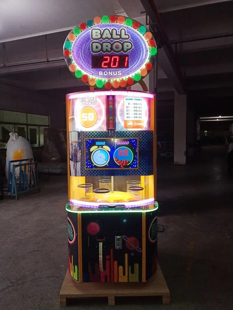 Ball-Drop-Lottery-redemption-game-machine-Hot-Sale-coin-operated-monster-drop-ticket-redemption-games-Tomy Arcade