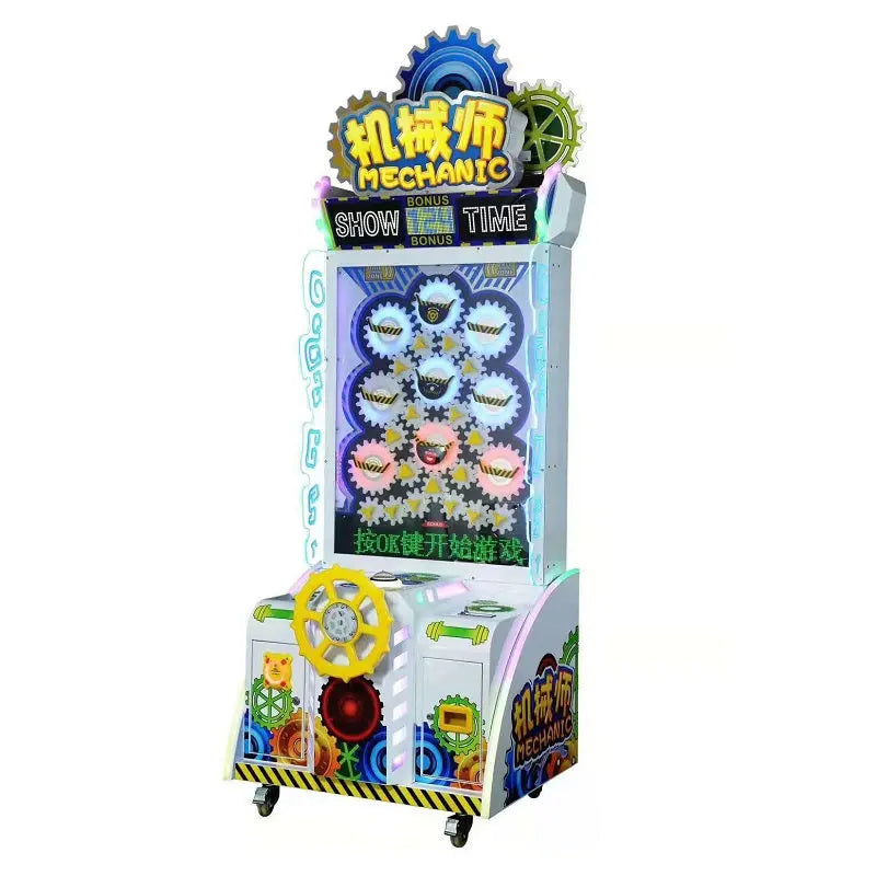 The-Mechanic-Luck-gear-Lottery-games-tickets-Redemption-Arcade-game-machine-Hot-Selling-Tomy-Arcade