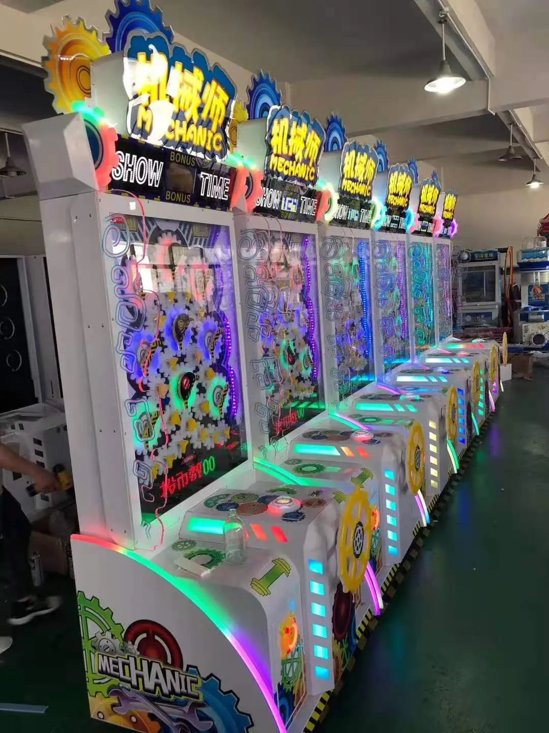 The-Mechanic-Luck-gear-Lottery-games-tickets-Redemption-Arcade-game-machine-Hot-Selling-Tomy-Arcade