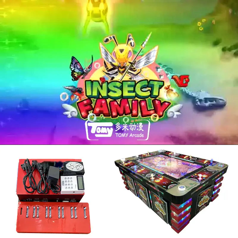 Insect-Family-Kit-Vgame-Hot-Sale-Taiwan-Vgame-Fishing-game-Entertainment-Fishing-Casino-Shooting-Fish-Game-Machine-fish-game-software-Tomy-Arcade