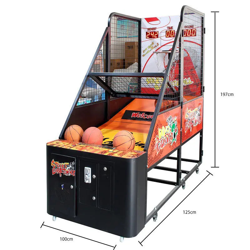 Foldable-Standard-Basketball-game-machine-Amusement-Coin-Operated-sport-arcade-machine-tomy-arcade