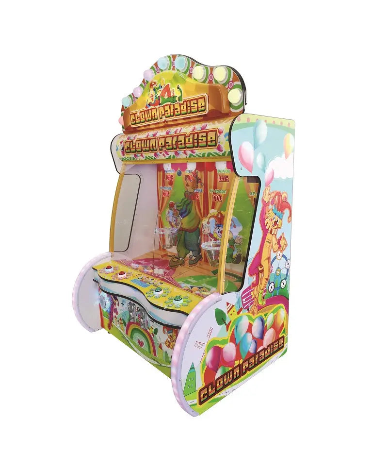 Clown-paradise-Lottery-Redemption-game-machine-Hot-sales-Indoor-Coin-Operated-Jumping-ball-Games-Tomy-Arcade