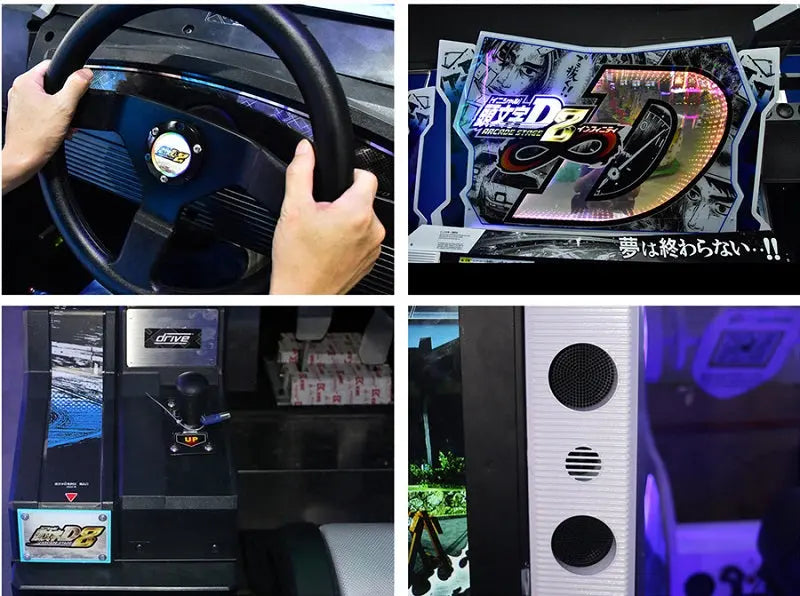 Initial-D-8-Racing-car-Hot-selling-Amusement-Coin-Operated-Video-racing-Game-machine-Tomy Arcade
