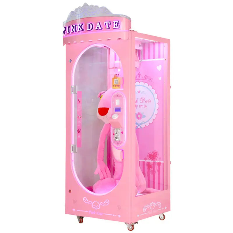 Pink-Date-Cutting-Gift-Game-Machine-Amusement-Coin-Operated-Arcade-Claw-Machine-Prize-Cutting-Gift-Games-Tomy-Arcade-