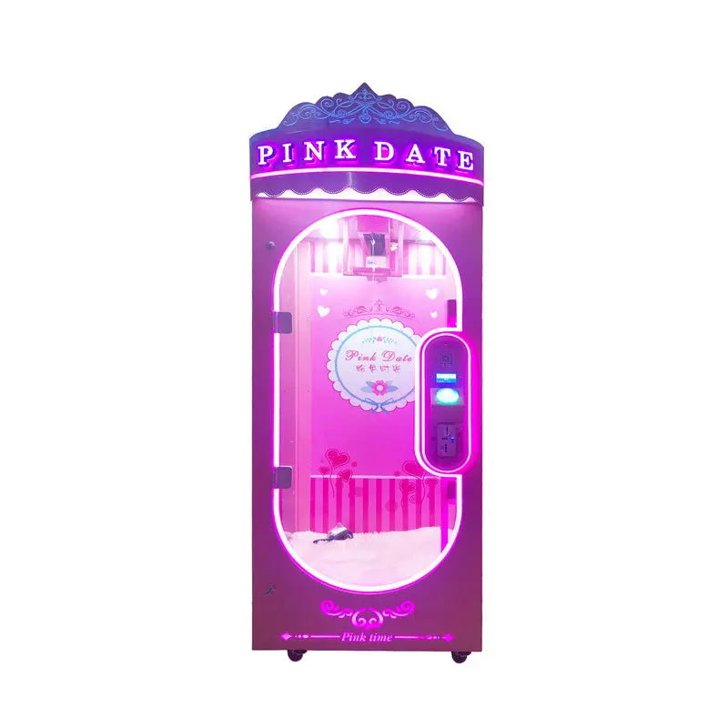 Pink-Date-Cutting-Gift-Game-Machine-Amusement-Coin-Operated-Arcade-Claw-Machine-Prize-Cutting-Gift-Games-Tomy-Arcade-