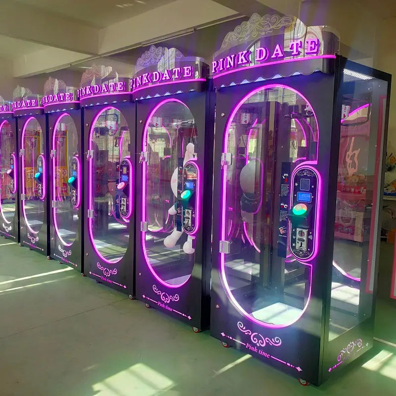 Pink-Date-Cutting-Gift-Game-Machine-Amusement-Coin-Operated-Arcade-Claw-Machine-Prize-Cutting-Gift-Games-Tomy-Arcade-