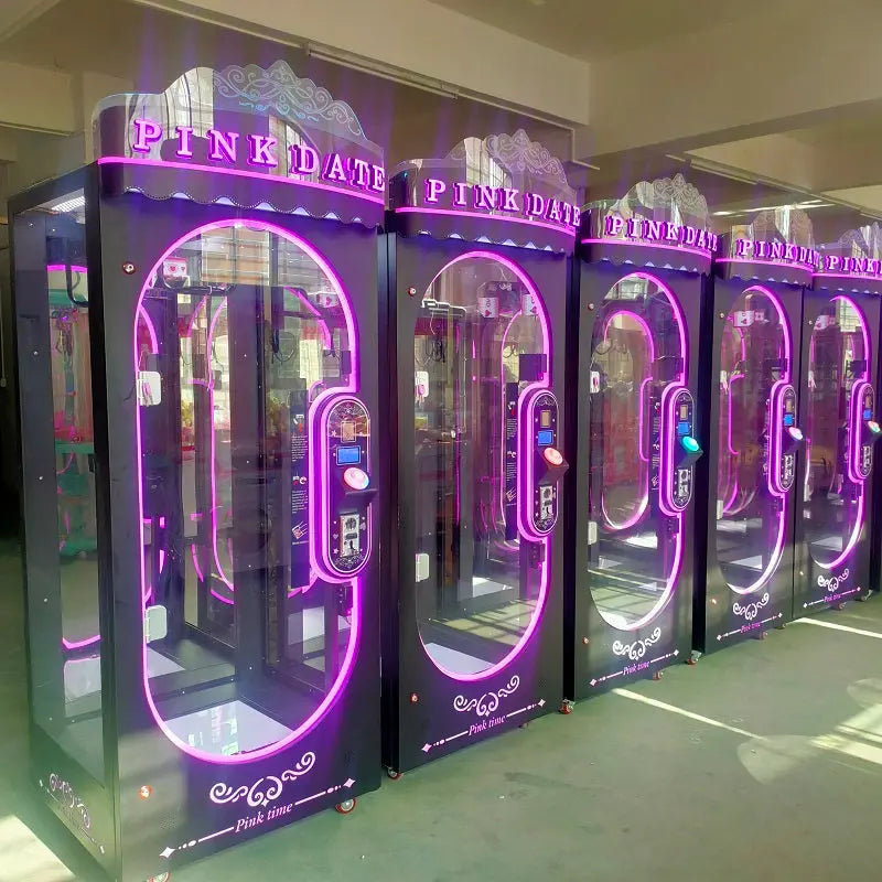 Pink-Date-Cutting-Gift-Game-Machine-Amusement-Coin-Operated-Arcade-Claw-Machine-Prize-Cutting-Gift-Games-Tomy-Arcade-