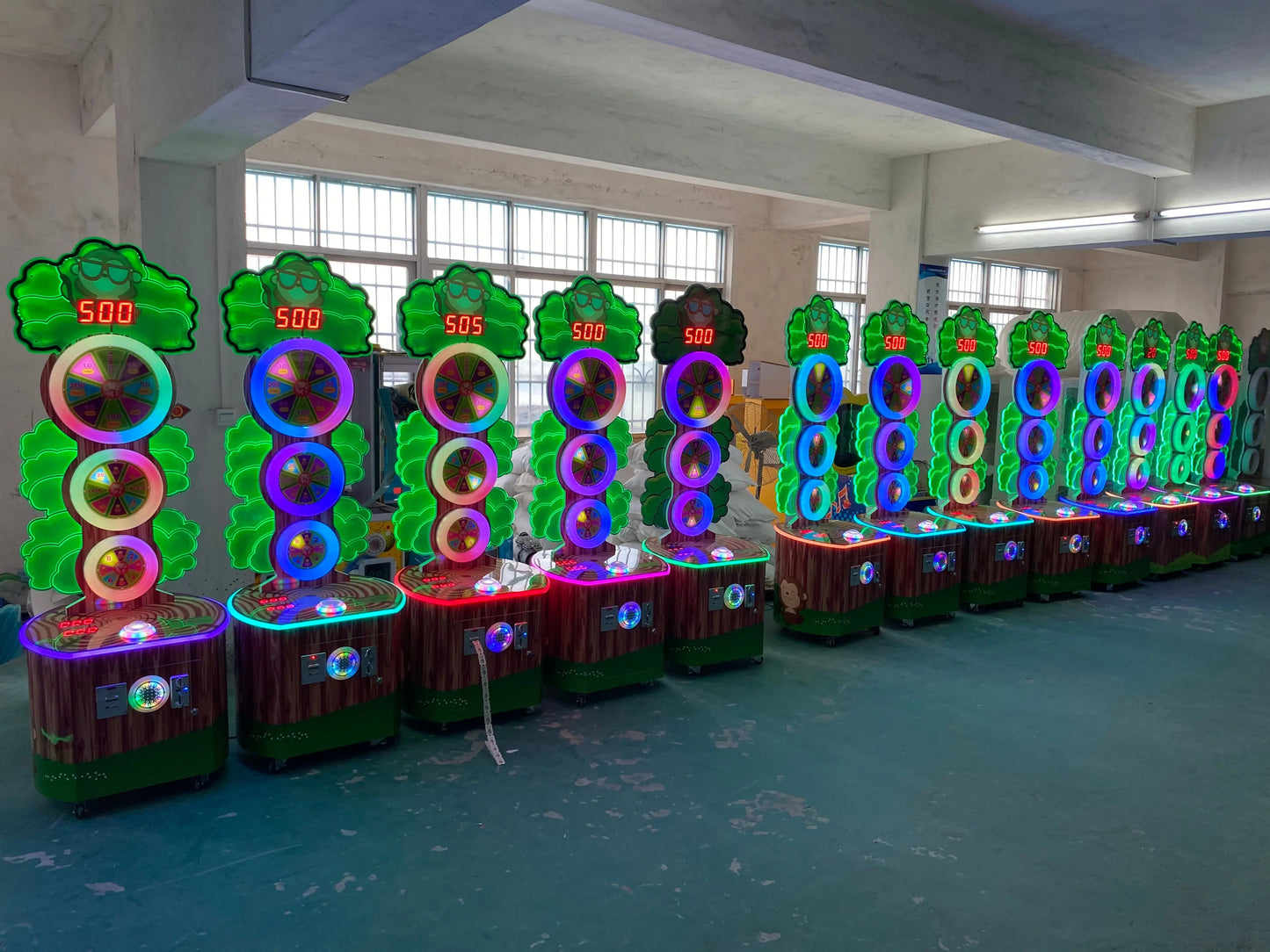 Lucky-tree-Lottery-redemption-game-machine-Indoor-amusement-equipment-Coin-operated-Tickets-redemption-games-Tomy-Arcade-workshop-process