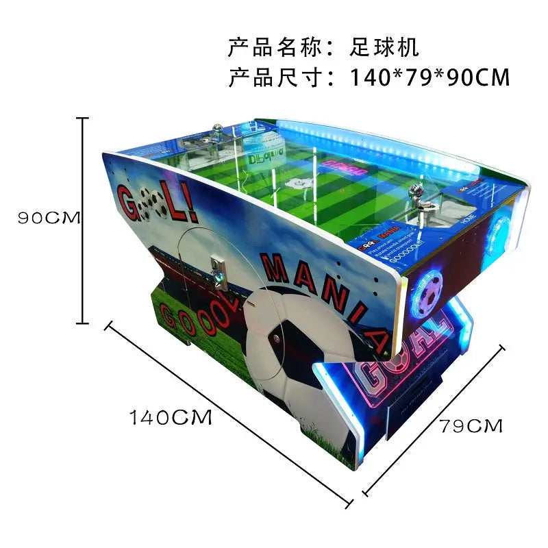 Goal-Mania-Foosball-Sport-game-machine-Interesting-Coin-Operated-Ticket-Redemption-Football-Table-Games-for-kids-Tomy-Arcade-workshop-process