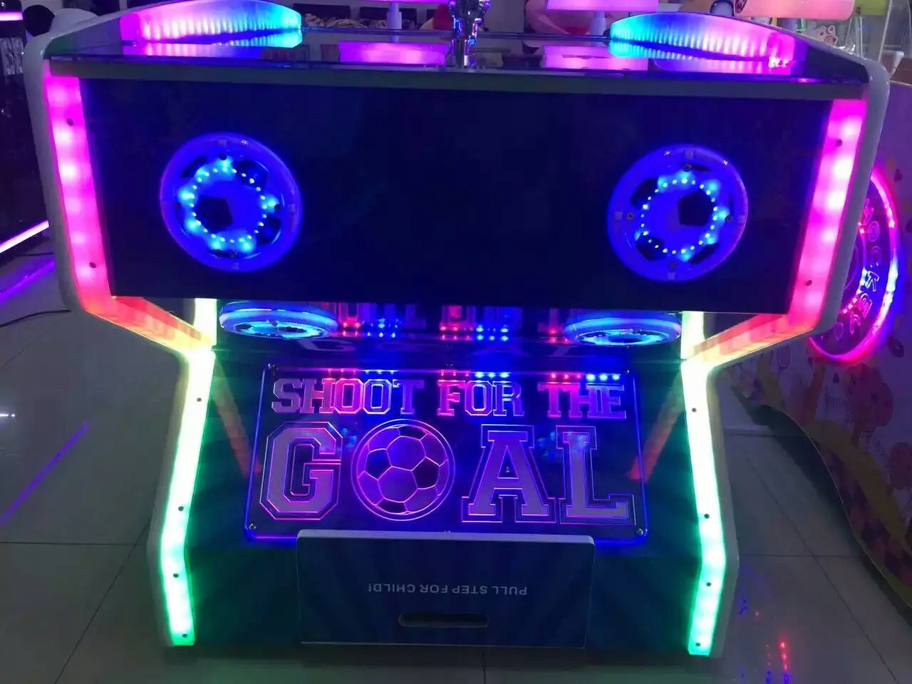 Goal-Mania-Foosball-Sport-game-machine-Interesting-Coin-Operated-Ticket-Redemption-Football-Table-Games-for-kids-Tomy-Arcade-workshop-process