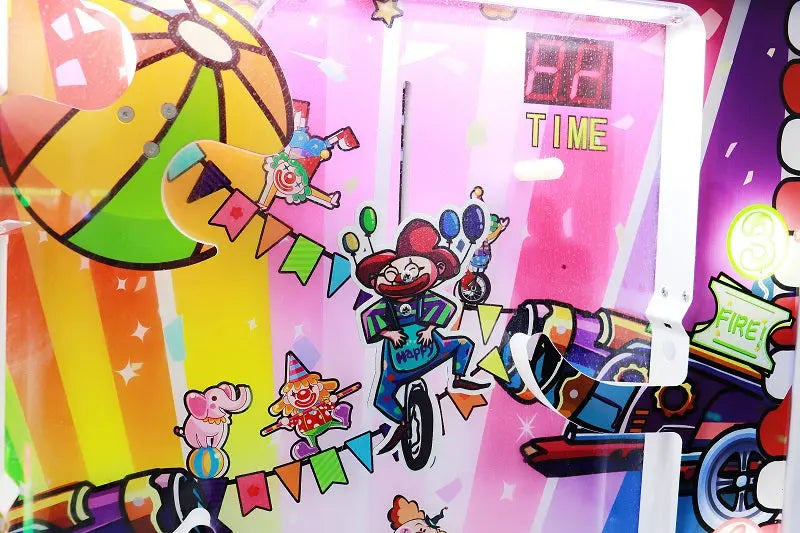 Universal-Clown-Lottery-Redemption-game-machine-Kids-Ticket-games-games-Tomy-Arcade