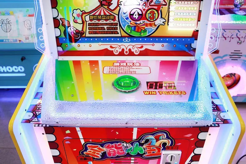 Universal-Clown-Lottery-Redemption-game-machine-Kids-Ticket-games-games-Tomy-Arcade