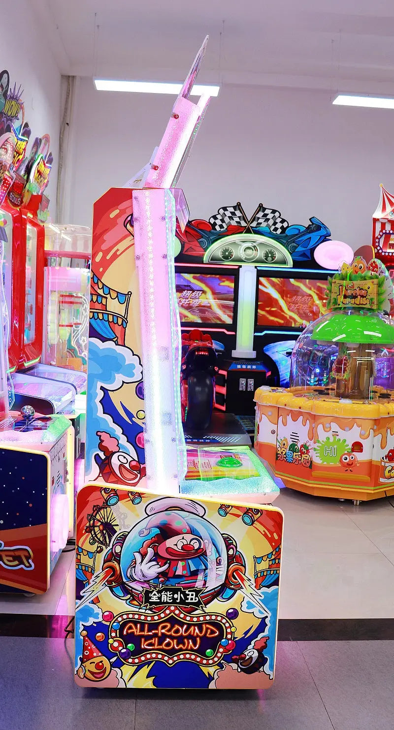 Universal-Clown-Lottery-Redemption-game-machine-Kids-Ticket-games-games-Tomy-Arcade